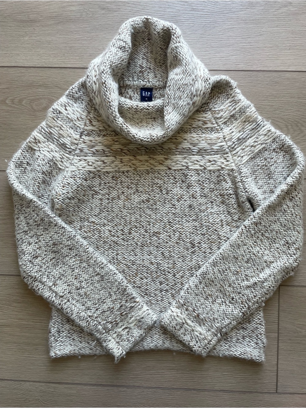 Vintage Y2K GAP Wool Cowl Knit Sweater